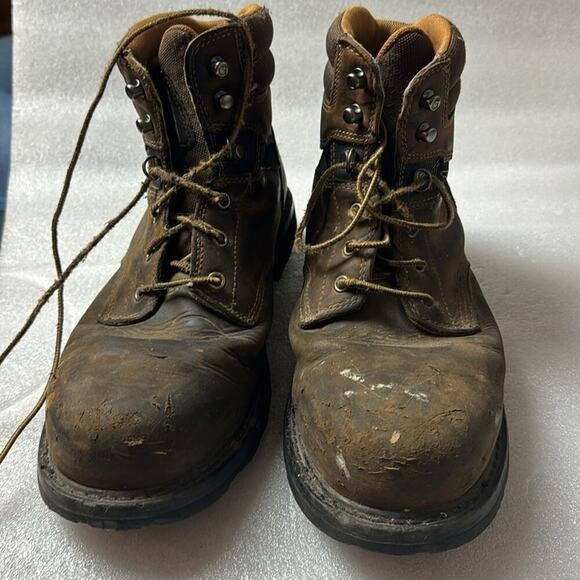Carhartt Work Boots ASTM F2413-18  US Men’s 10 Paint Distressed broken in comfy main image 10